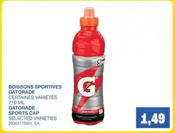 Wholesale Club BOISSONS SPORTIVES GATORADE offer