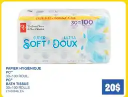 Wholesale Club PAPIER HYGIÉNIQUE offer