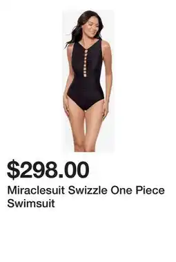 TSC Stores Miraclesuit Swizzle One Piece Swimsuit offer