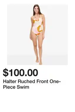 TSC Stores Halter Ruched Front One-Piece Swim offer