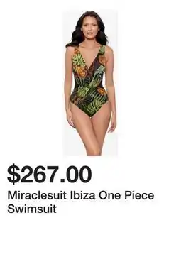 TSC Stores Miraclesuit Ibiza One Piece Swimsuit offer
