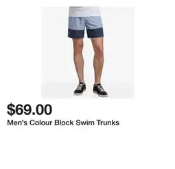 TSC Stores Men's Colour Block Swim Trunks offer