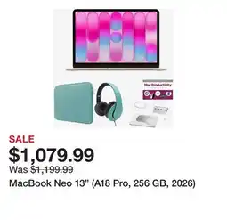 TSC Stores MacBook Neo 13 (A18 Pro, 256 GB, 2026) offer
