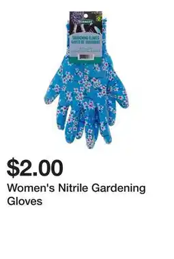 Dollarama Women's Nitrile Gardening Gloves offer