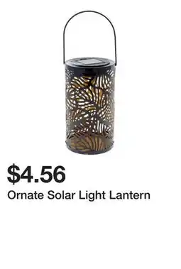 Dollarama Ornate Solar Light Lantern offer