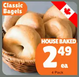 The Old Farm Market Classic Bagels offer
