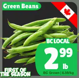 The Old Farm Market Green Beans offer