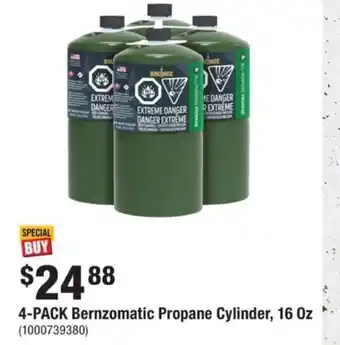 Home Depot Bernzomatic Propane Cylinder offer