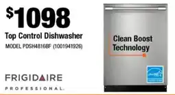 Home Depot Frigidaire Top Control Dishwasher offer