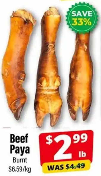 Iqbal Foods Beef Paya offer