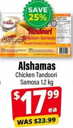 Iqbal Foods Alshamas Chicken Tandoori Samosa offer