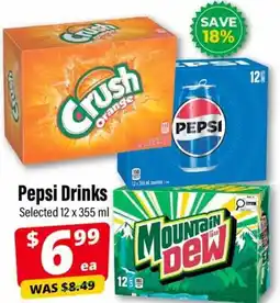 Iqbal Foods Pepsi Drinks offer