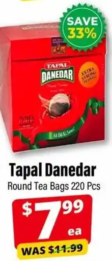 Iqbal Foods Tapal Danedar Round Tea Bags offer