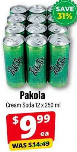Iqbal Foods Pakola Cream Soda offer