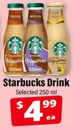 Iqbal Foods Starbucks Drink offer