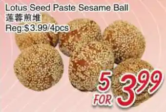 Foody Mart Lotus Seed Paste Sesame Ball offer