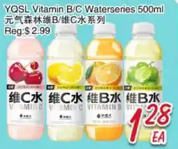 Foody Mart YQSL Vitamin B/C Waterseries offer