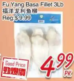 Foody Mart Fu Yang Basa Fillet 3Lb offer