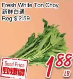 Foody Mart Fresh White Ton Choy offer