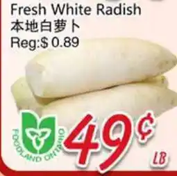 Foody Mart Fresh White Radish offer