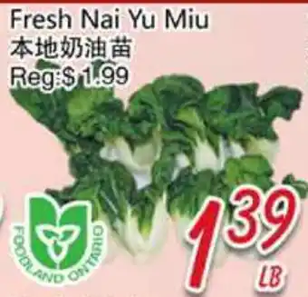 Foody Mart Fresh Nai Yu Miu offer