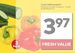 Giant Tiger Rainbow peppers offer
