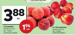 Giant Tiger Peaches or Nectarines offer