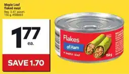 Giant Tiger Maple leaf flaked meat offer