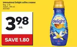 Giant Tiger International Delight Coffee Creamer offer