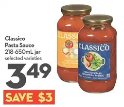 Longo's Classico Pasta Sauce offer