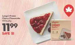 Longo's Longo's Frozen Cherry Cheesecake offer