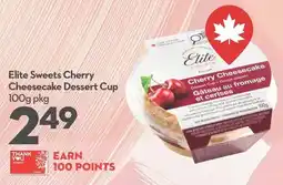 Longo's Elite Sweets Cherry Cheesecake Dessert Cup offer