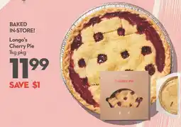 Longo's Longo's Cherry Pie offer
