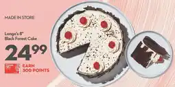 Longo's Longo's 8" Black Forest Cake offer