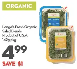 Longo's Longo's Fresh Organic Salad Blends offer