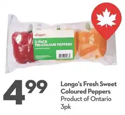 Longo's Longo's Fresh Sweet Coloured Peppers offer