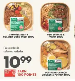 Longo's Protein Bowls offer