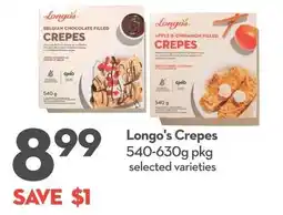 Longo's Longo's Crepes offer