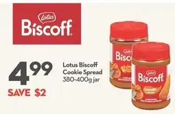 Longo's Lotus Biscoff Cookie Spread offer