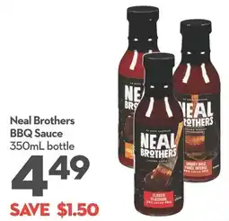 Longo's Neal Brothers BBQ Sauce offer