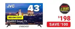 Visions Electronics JVC 43 EC4257 Smart TV offer