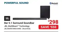 Visions Electronics Bar 5.1 Surround Soundbar offer
