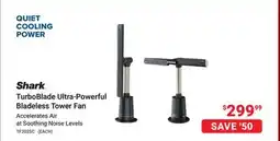 Visions Electronics Shark TurboBlade Ultra-Powerful Bladeless Tower Fan offer