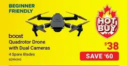 Visions Electronics boost Quadrotor Drone with Dual Cameras offer