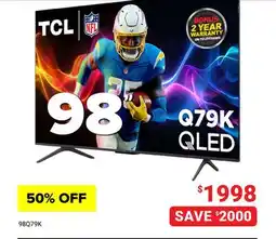 Visions Electronics TCL Q79K QLED 98 offer
