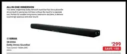 Visions Electronics YAMAHA SR-B30A Dolby Atmos Soundbar offer