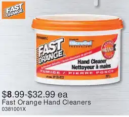 PartSource Fast Orange Hand Cleaners offer