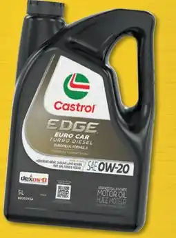 PartSource Castrol GTX or EDGE Diesel 5L 15W40 or 0W20 offer