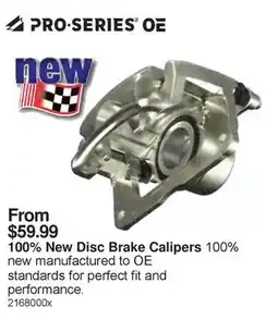 PartSource Pro Series Oe 100% New Disc Brake Calipers offer