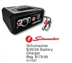 PartSource Schumacher 8/20/2A Battery Charger offer